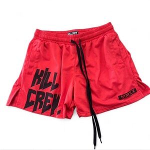 KillCrew Red/Black Shorts
